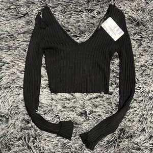 Ribbed crop top!